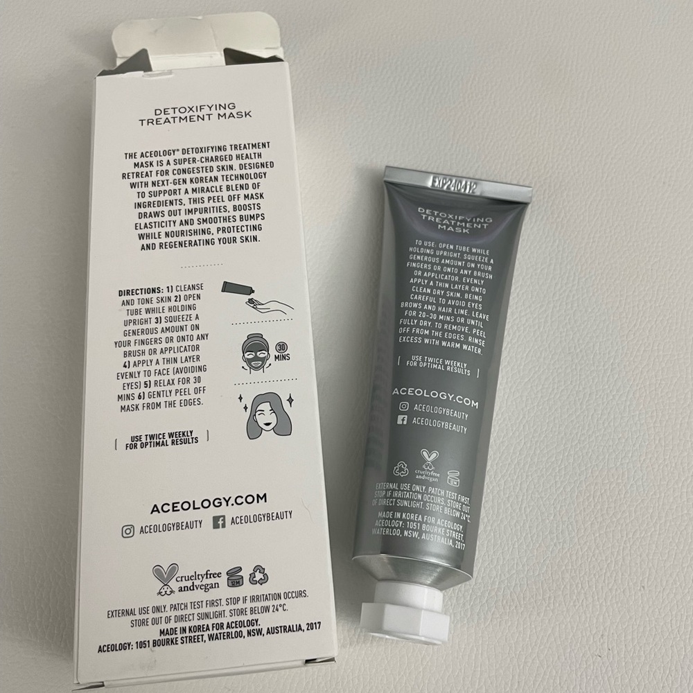 Aceology detoxifying treatment mask - Picture 3 of 7